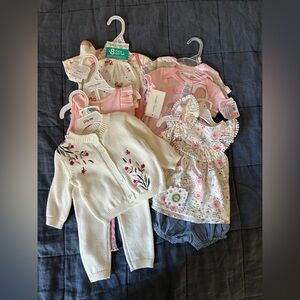 Baby girl bundle size 6m